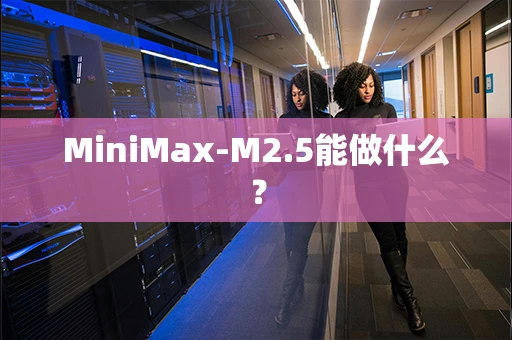 MiniMax-M2.5能做什么？