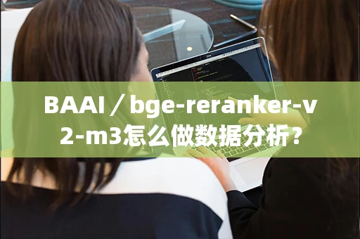 BAAI／bge-reranker-v2-m3怎么做数据分析？