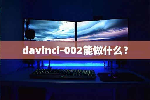 davinci-002能做什么？