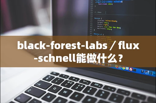 black-forest-labs／flux-schnell能做什么？
