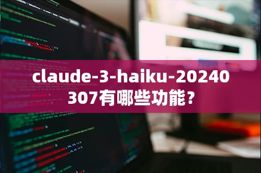 claude-3-haiku-20240307有哪些功能？