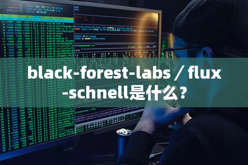 black-forest-labs／flux-schnell是什么？