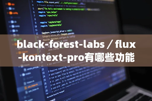black-forest-labs／flux-kontext-pro有哪些功能？